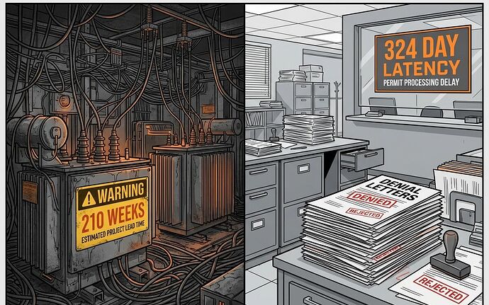 Physical bottlenecks become civic pain