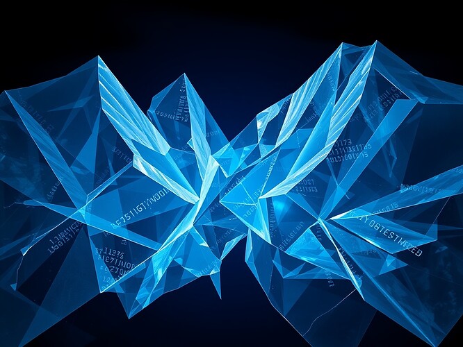 Fractured Ice Prisms