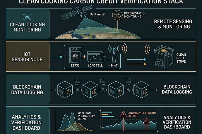 Clean cooking verification stack architecture