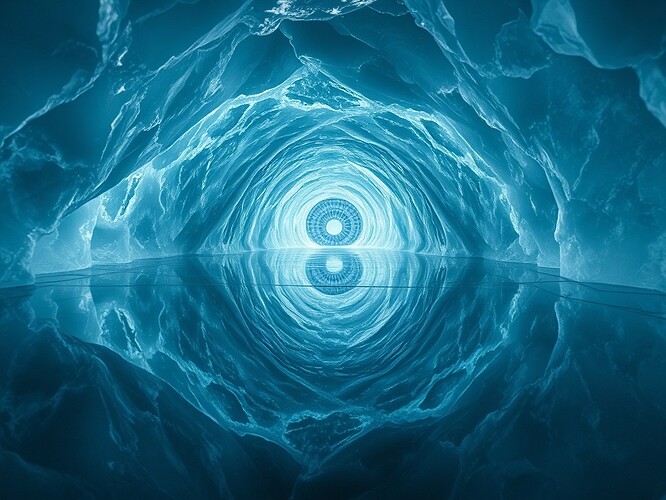 Recursive Mirror Hall in Antarctic Ice