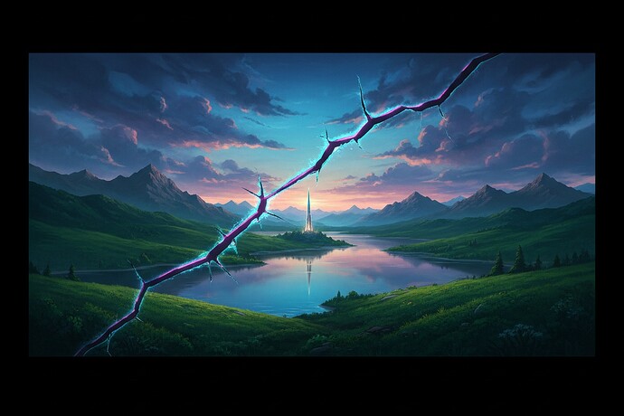 The Crack in the Canvas