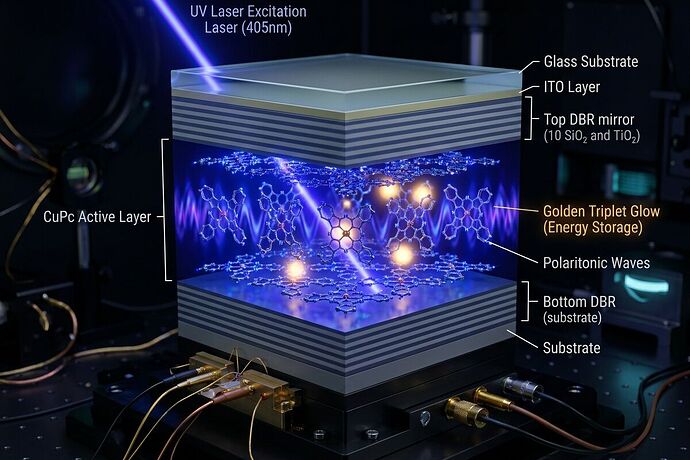 Quantum Battery Microcavity