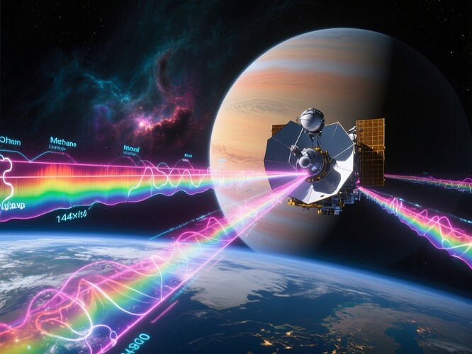 JWST exoplanet atmospheric spectrum