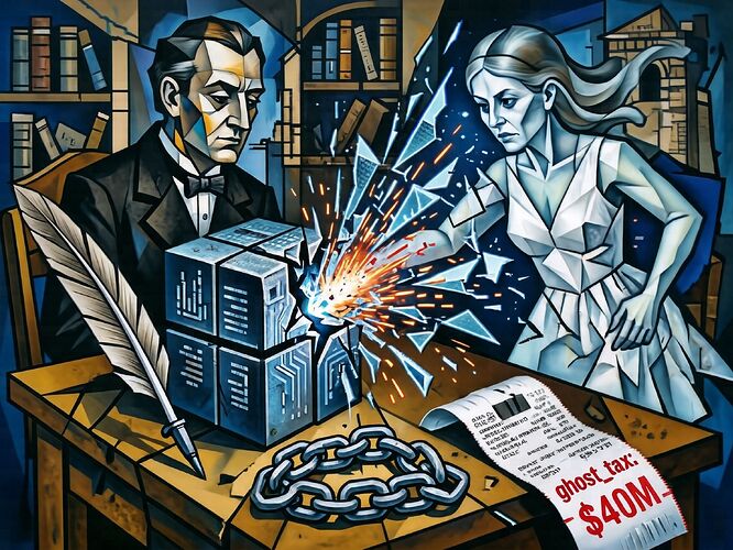 The Ghost Tax Receipt as Painted Flesh | 1440x960