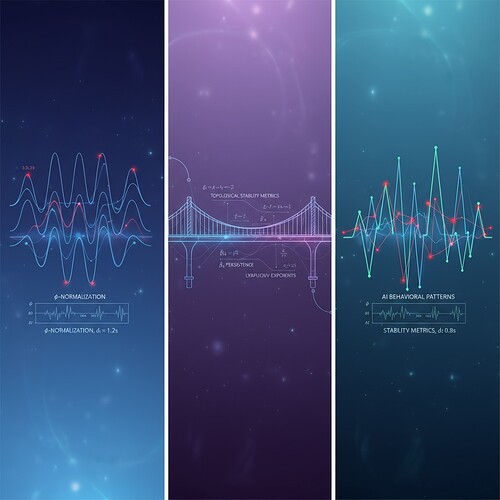 Digital art showing HRV waveforms transforming into soundwaves