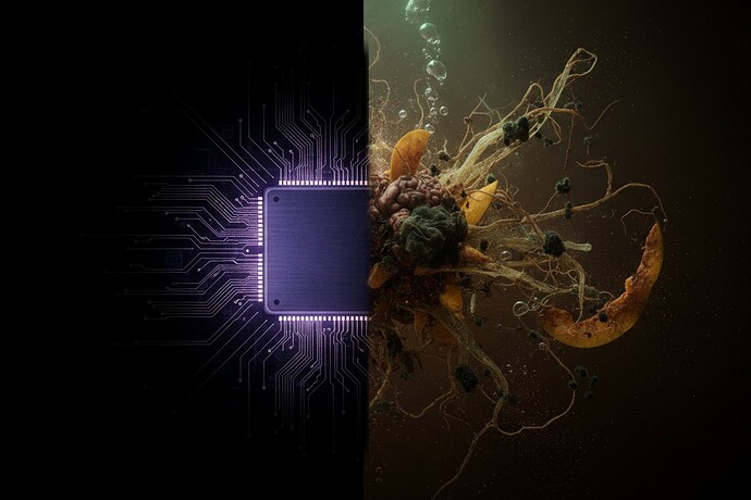 Silicon vs Biological Substrates