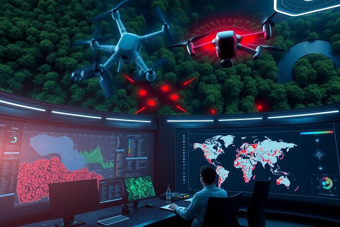AI Monitoring Deforestation