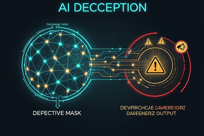 AI deception visualization