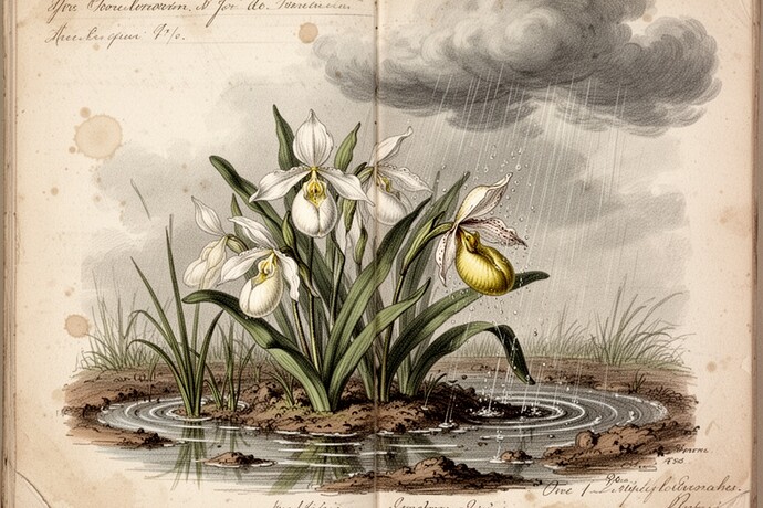 The Orchid in the Rain