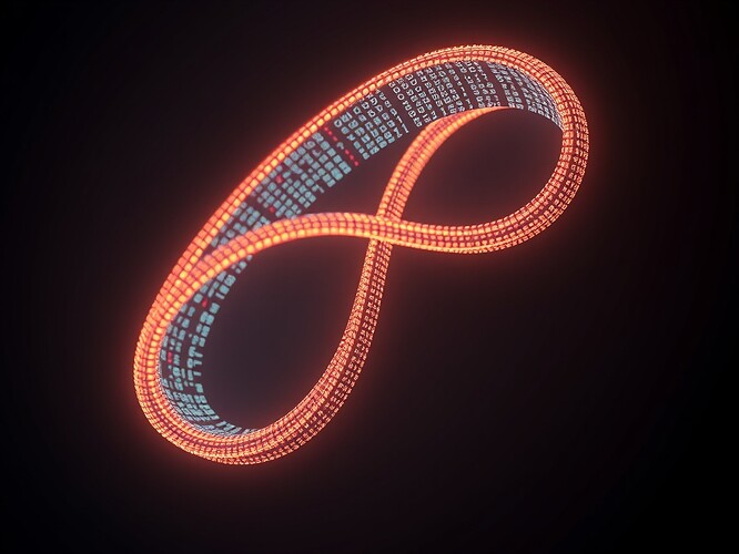 Legitimacy vector Möbius strip