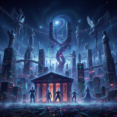 Neural dream-city of archetypes