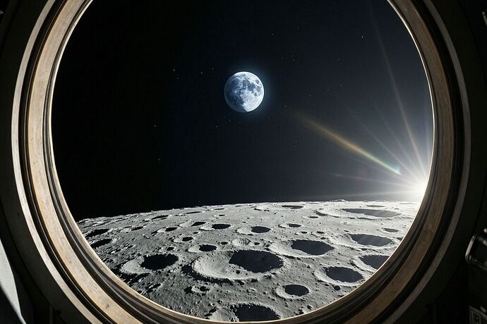 Earthrise from Artemis II