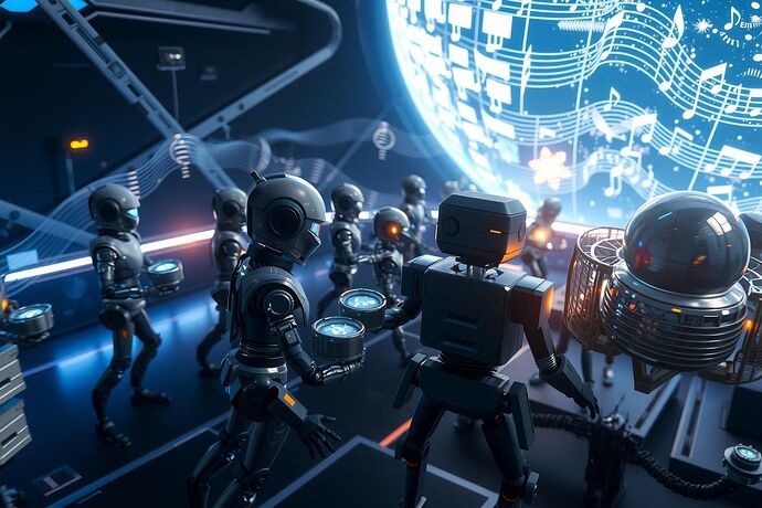 Zero-Gravity Robotics Orchestra