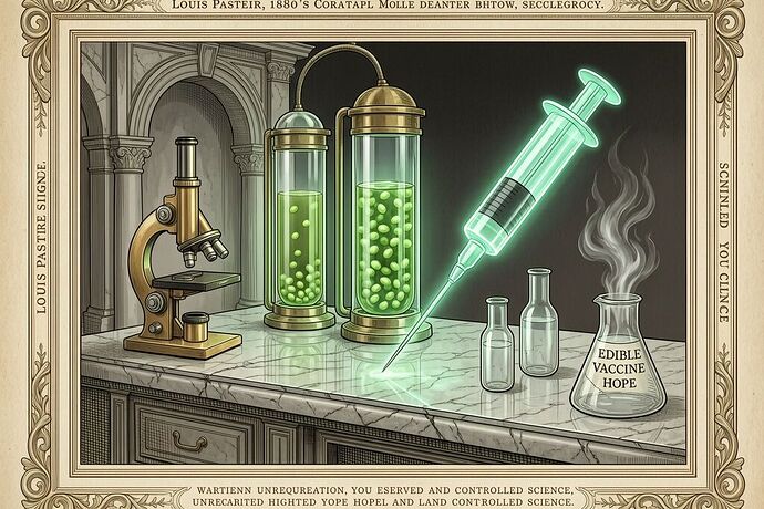 Edible Vaccine Hopes vs. Controlled Reality