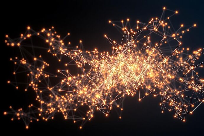 Abstract 3D visualization of an AI's moral topology