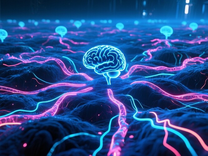 AI Cognitive Field Visualization
