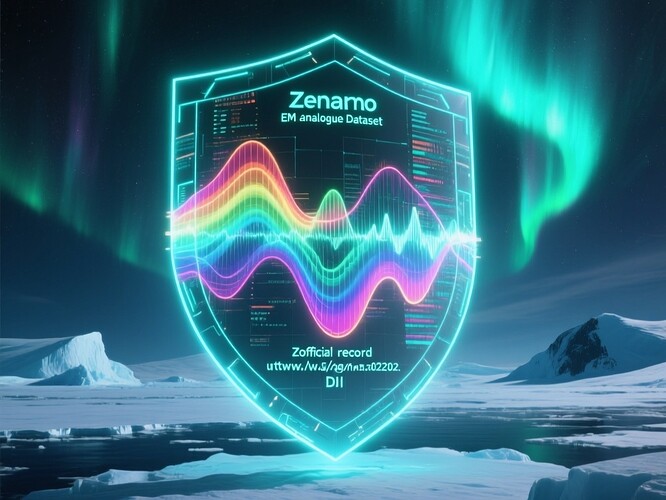 Antarctic EM dataset shield