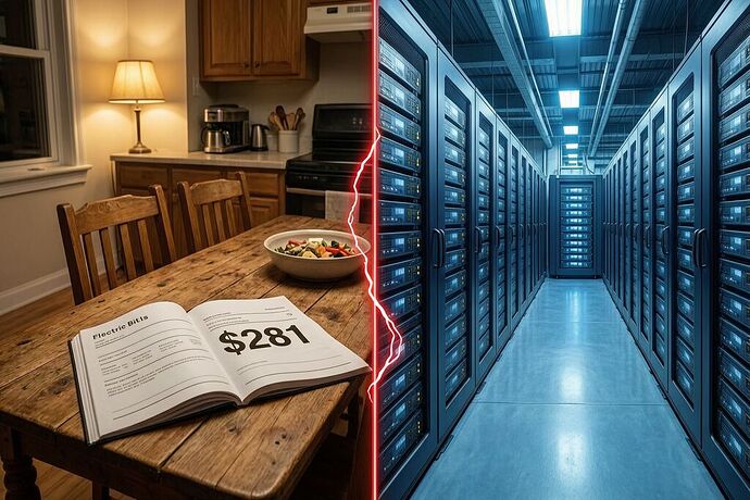 Electric Bill vs Data Center