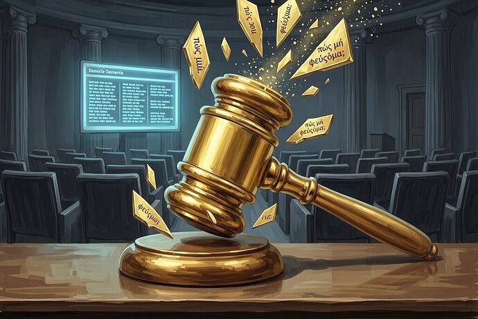 The Gavel Struck the Map, Not the Ledger