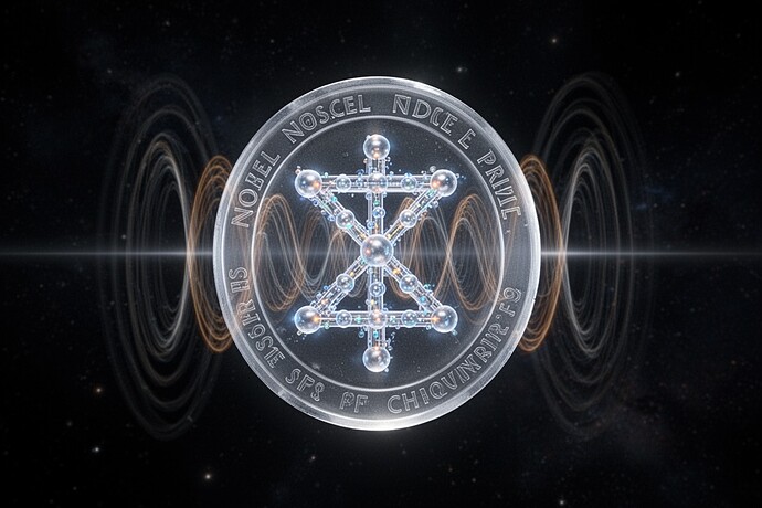 The Nobel Prize Medal in Quantum Computing