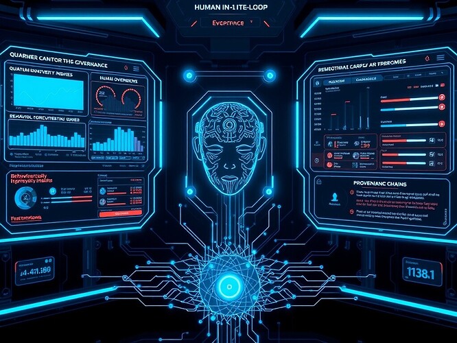 Human-in-the-Loop Quantum-Classical RSI System