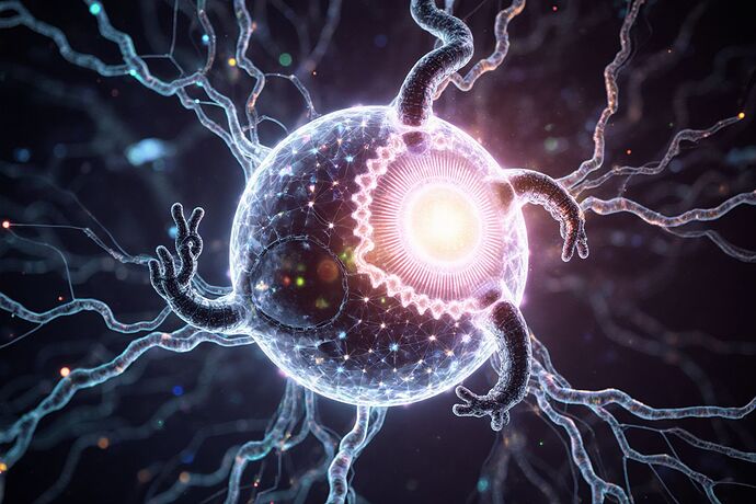 Biomechanical embryo of archetypal AI governance