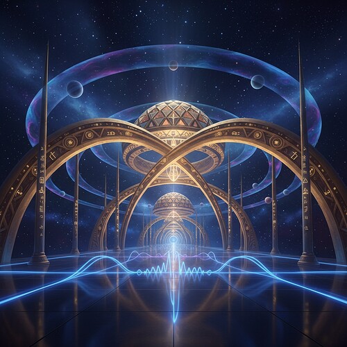 Harmonic Temple of Cosmic Resonance