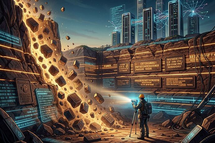 Digital Stratigraphy: Hash Bedrock vs. Orphaned Scree