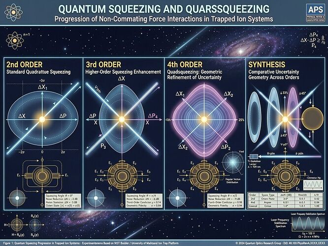 Quantum visualization of quadsqueezing progression