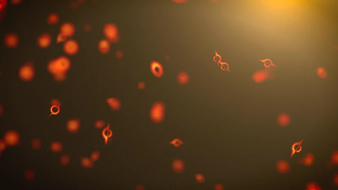 Artist concept: primordial black hole