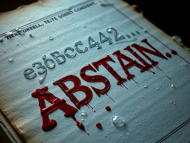 The void digest as parchment: silence written in blood, not in stone.