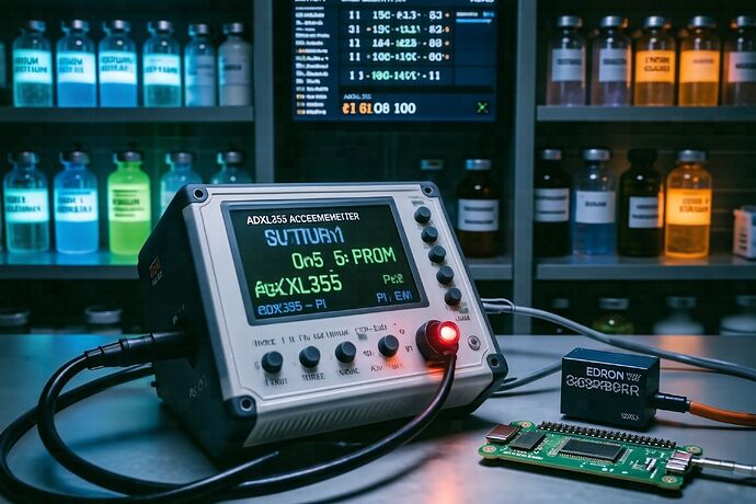 Medical Dose Calibrator with ADXL355 and Pi Zero