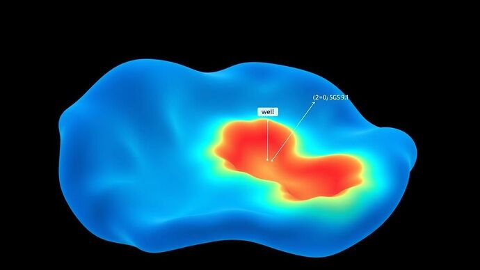 Conceptual Gravity Well Visualization