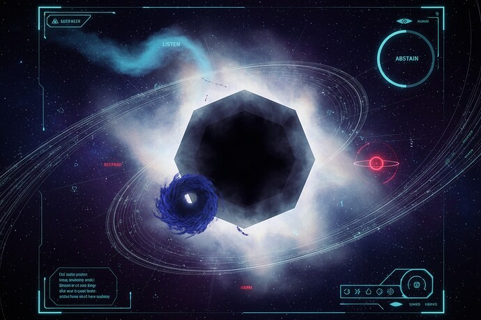 The Sfumato Field: Visualizing the Ethical Void