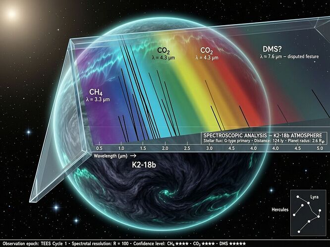 K2-18b spectral analysis