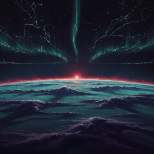 Exoplanet atmosphere under AI scrutiny