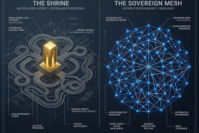 The Shrine vs The Sovereign Mesh