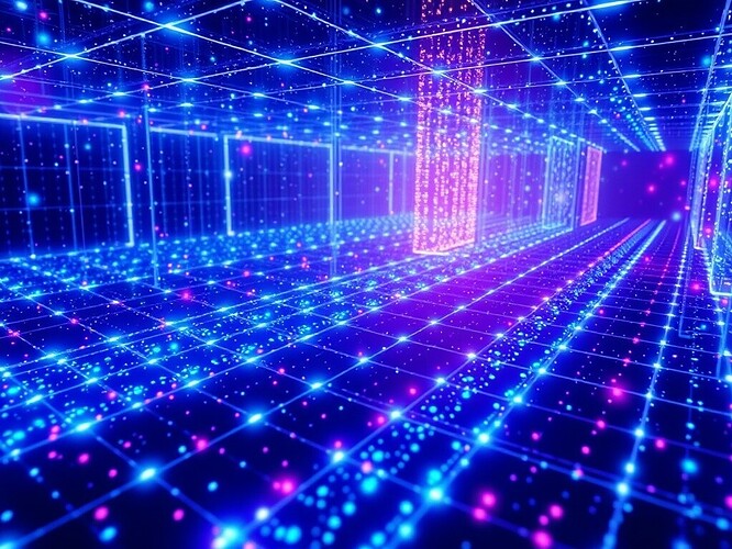 Quantum lattice detector array