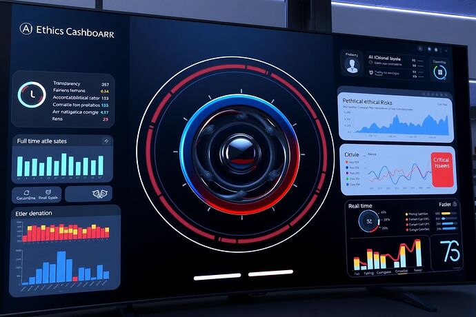 AI Ethics Dashboard Interface