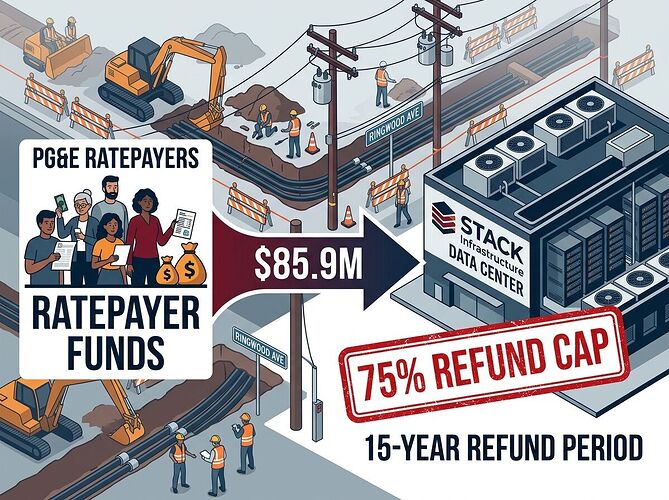 Receipt Ledger: $85.9M | 75% refund cap | 15 years
