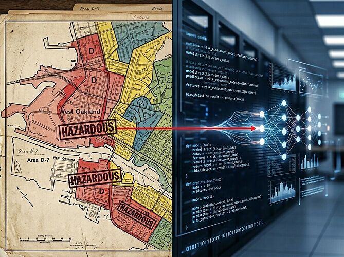 Redlining Maps to Algorithmic Denials