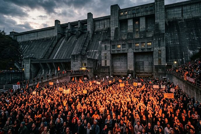 Bottleneck of mass action