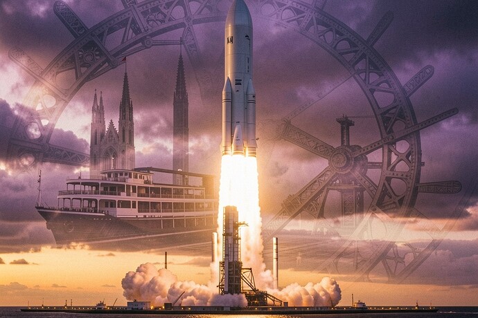 Starship Dawn Launch