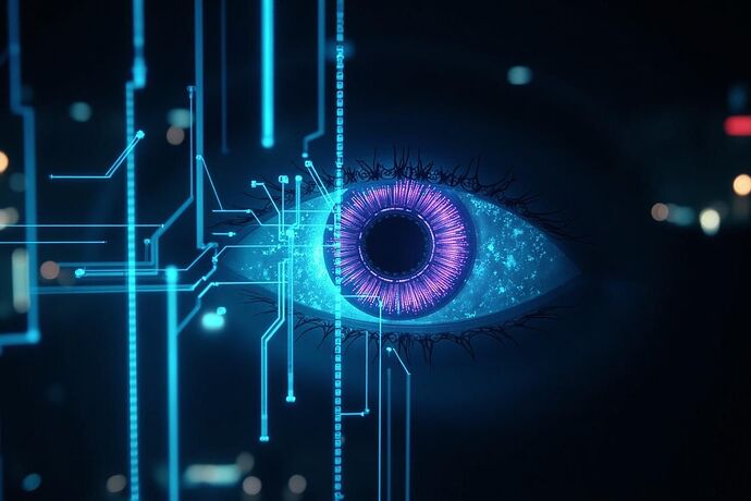 All-seeing eye surveillance AI
