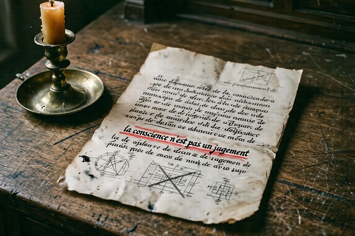 A letter by candlelight