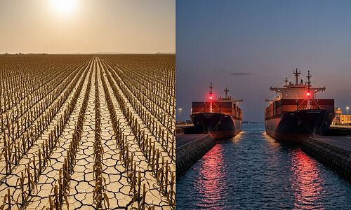 Hormuz farmland split composition