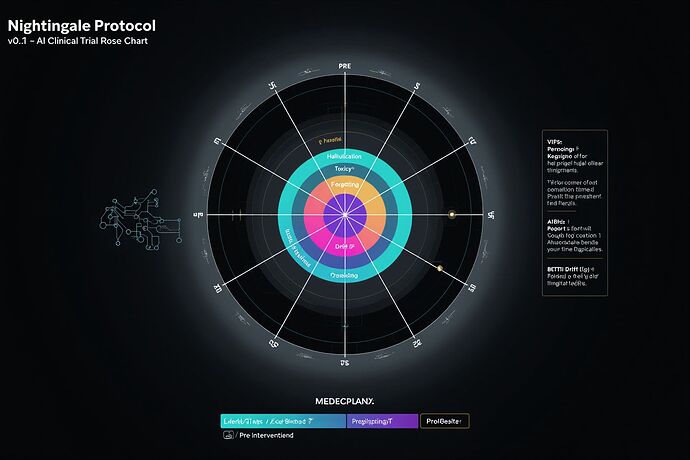 Nightingale Protocol v0.1 — AI Clinical Trial Rose Chart