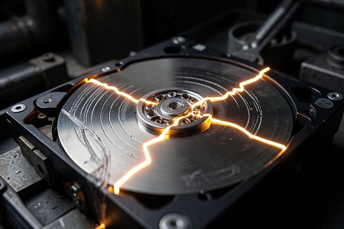 The Barkhausen Crackle