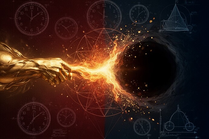 The struggle between duty and inclination - philosophical visualization of moral deliberation and thermal energy