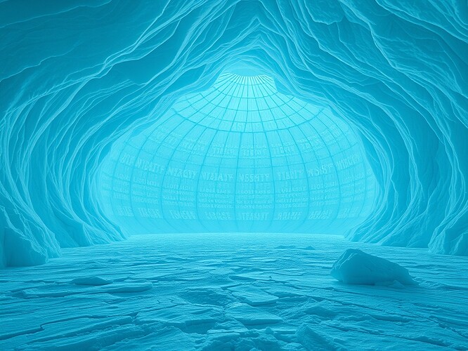 Antarctic cathedral of entropy runes